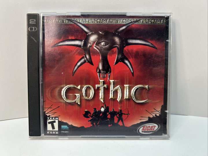 Gothic PC CD Game 2 Disc Xicat Windows Complete