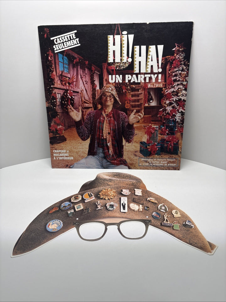 Roland Hi! Ha! Tremblay – Hi! Ha! Un Party (1989) - Pochette + Chapeau Seulement