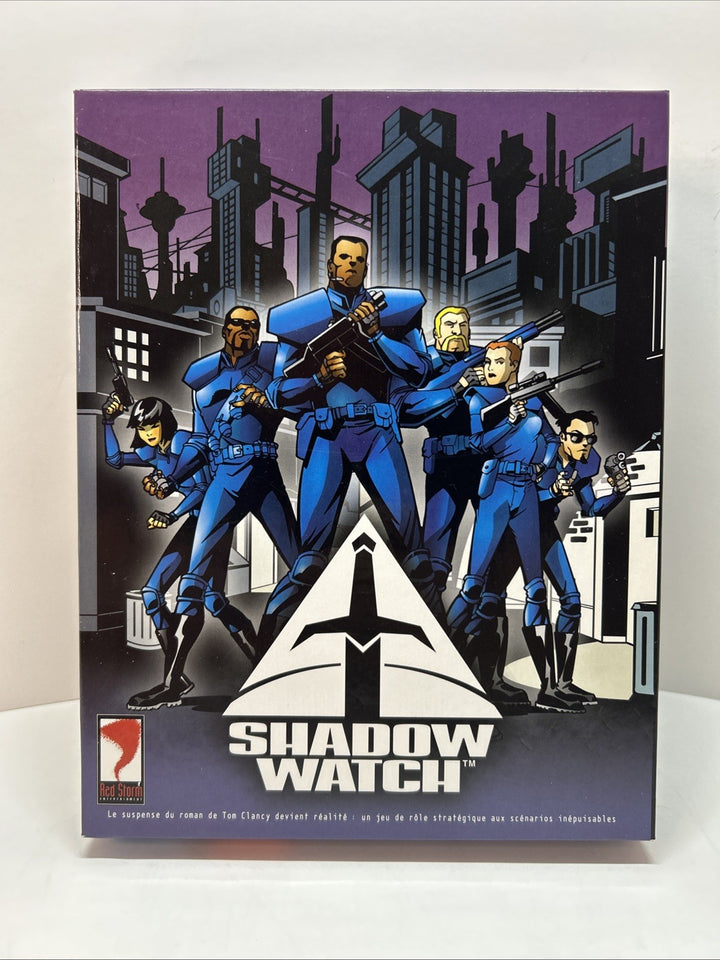 Tom Clancy's Shadow Watch for PC, Big Box, Vintage (2000) Version Française