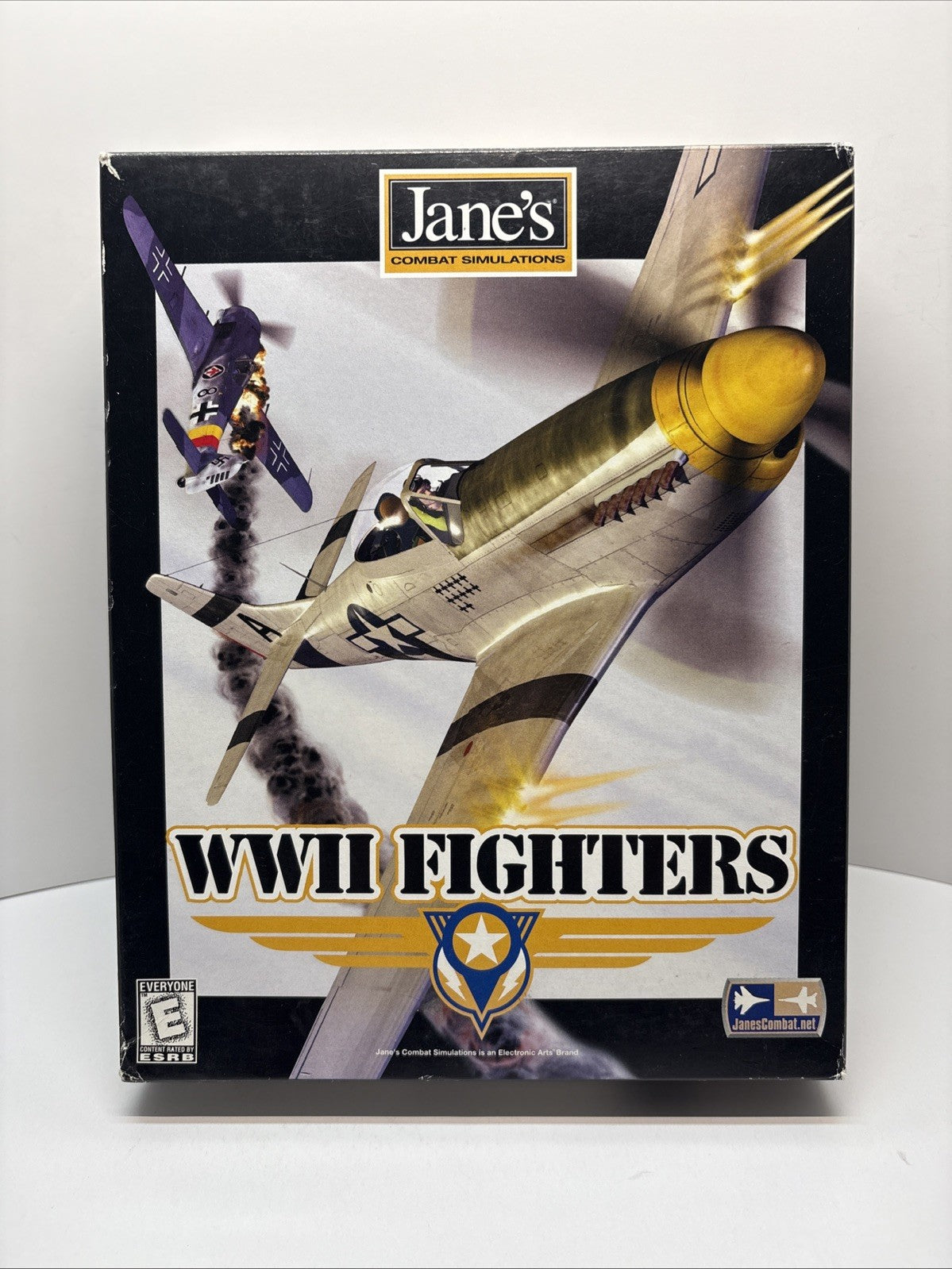 Jane's Combat Simulators WWII Fighters 1999 Big Box PC Game Windows 95/98