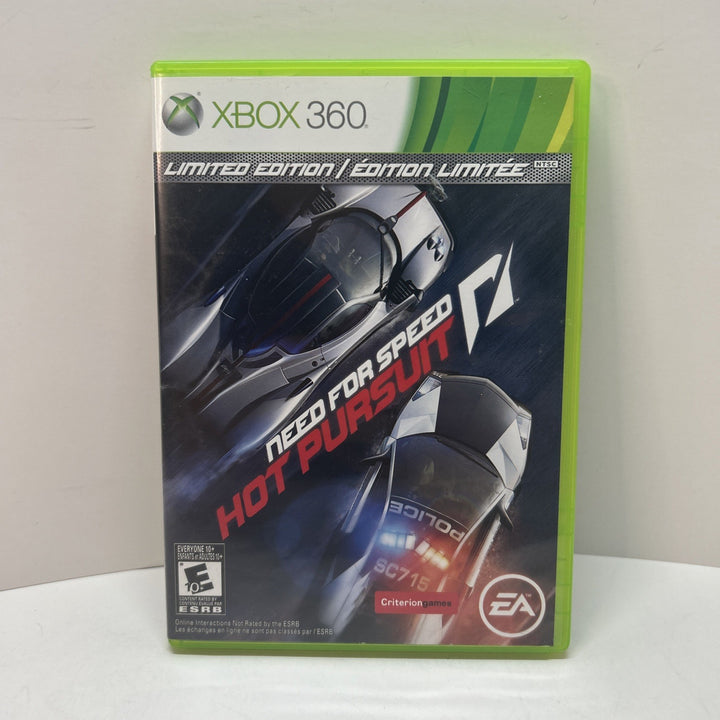 Need for Speed Hot Pursuit Limited Edition box 360 - Complete CIB