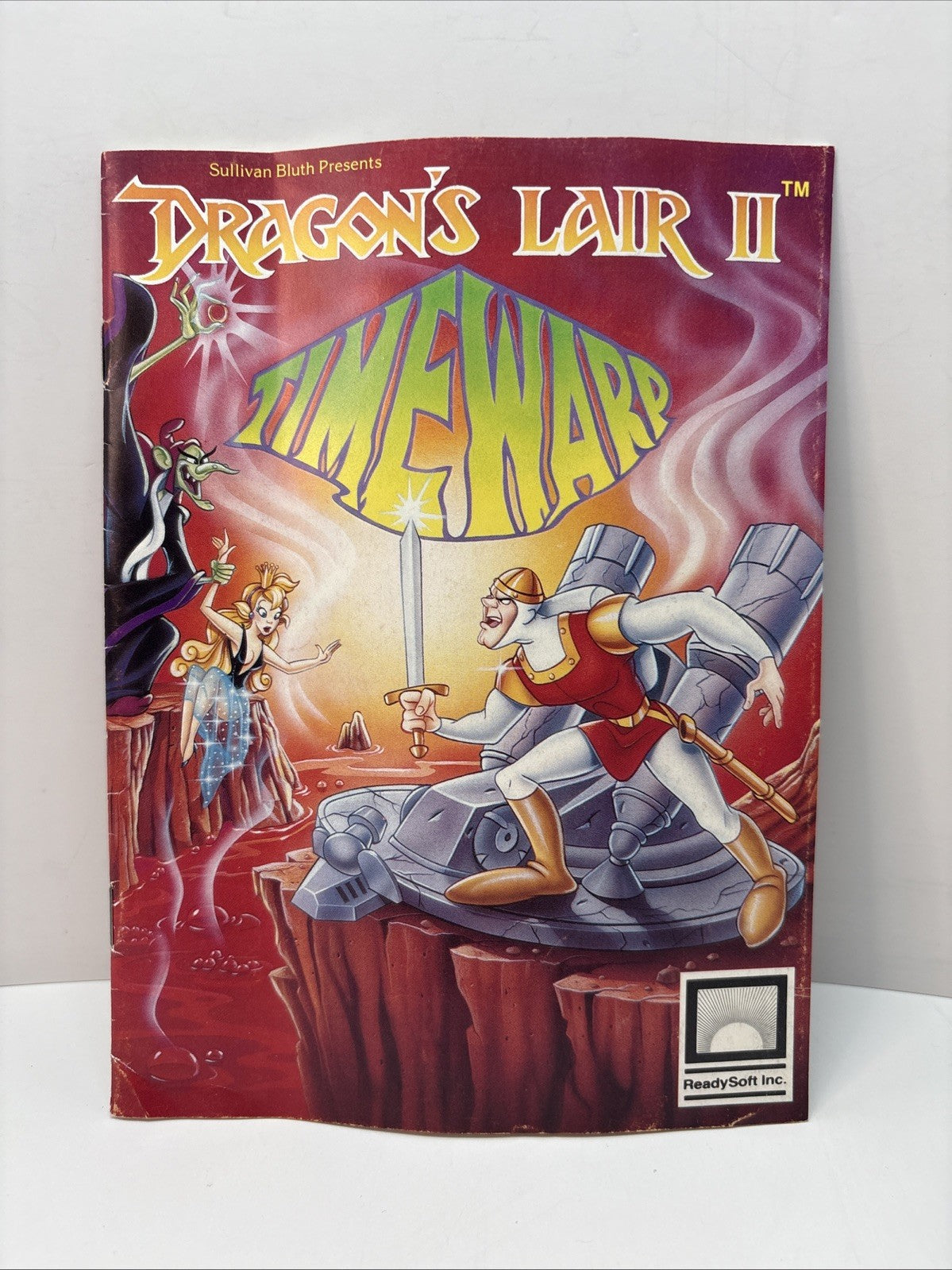 Dragon's Lair II 2 Time Warp ReadySoft Sullivan - Manual Only