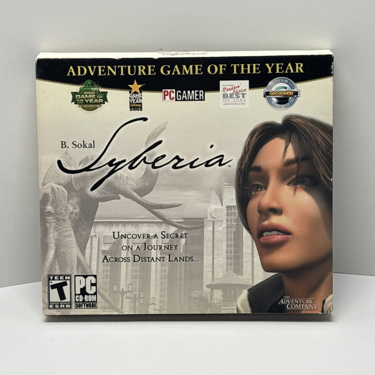 Syberia 2002 PC CD-ROM Adventure Company B. Sokal