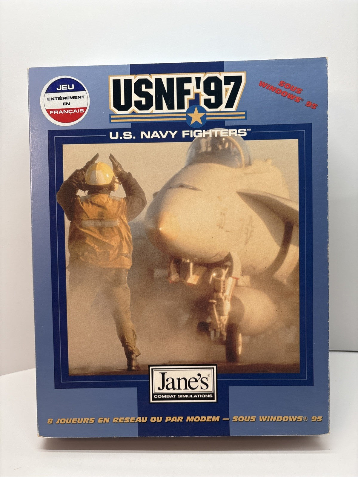 Jane’s USNF '97 - US Navy Fighters Big Box PC GAME - French Français