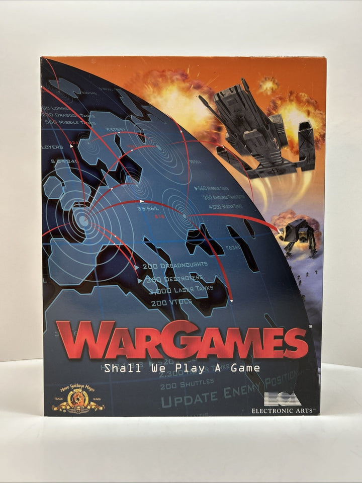 WarGames PC CD-ROM - 1998 Big Box - Version Française French