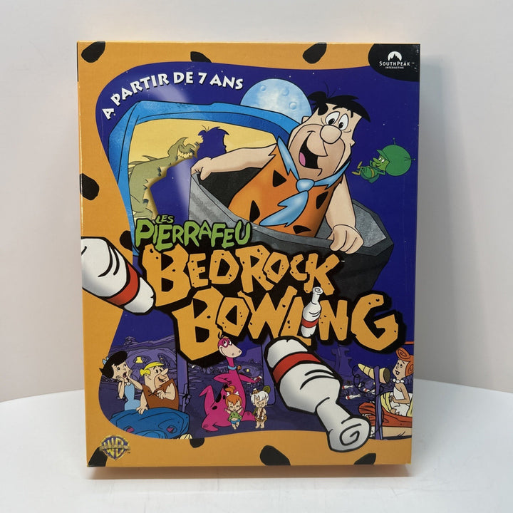 The Flintstones (Les Pierrafeu) Bedrock Bowling (2000) PC Big Box French 🇫🇷
