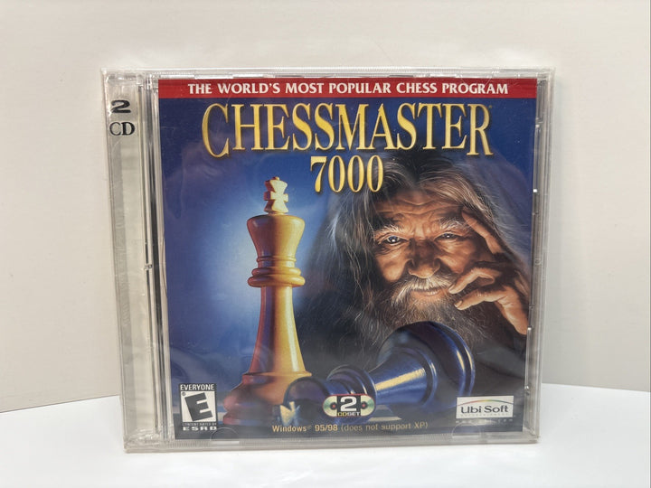 Chessmaster 7000 (Sealed Jewel Case) - PC Video Game 2 CD - NEW