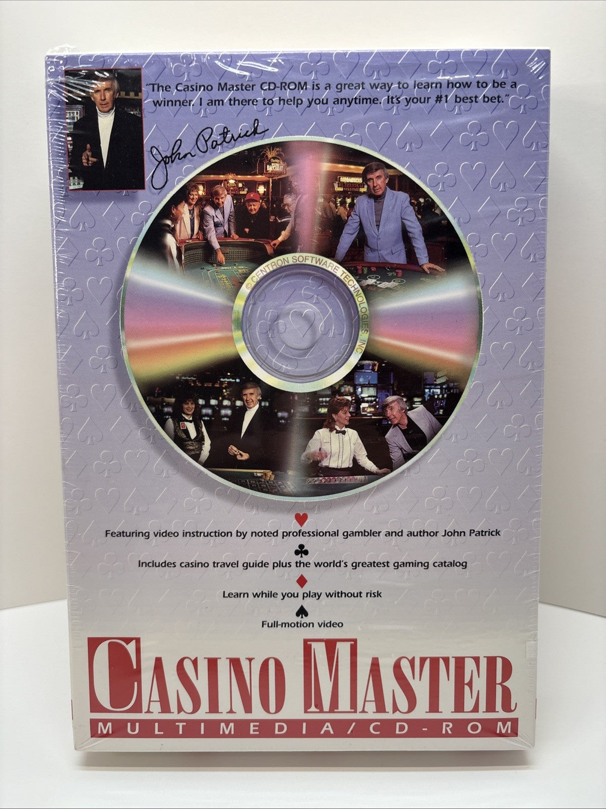 Casino Master Multimedia CD-ROM  Centron Software - Partial Seal - Mac Macintosh