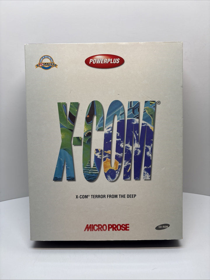 X-Com: Terror From the Deep Big Box PC CD-ROM Strategy Game
