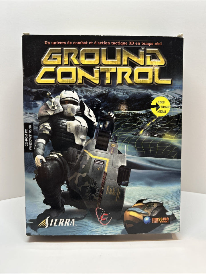 Ground Control (PC, 2000) Big Box PC Sierra - French Français