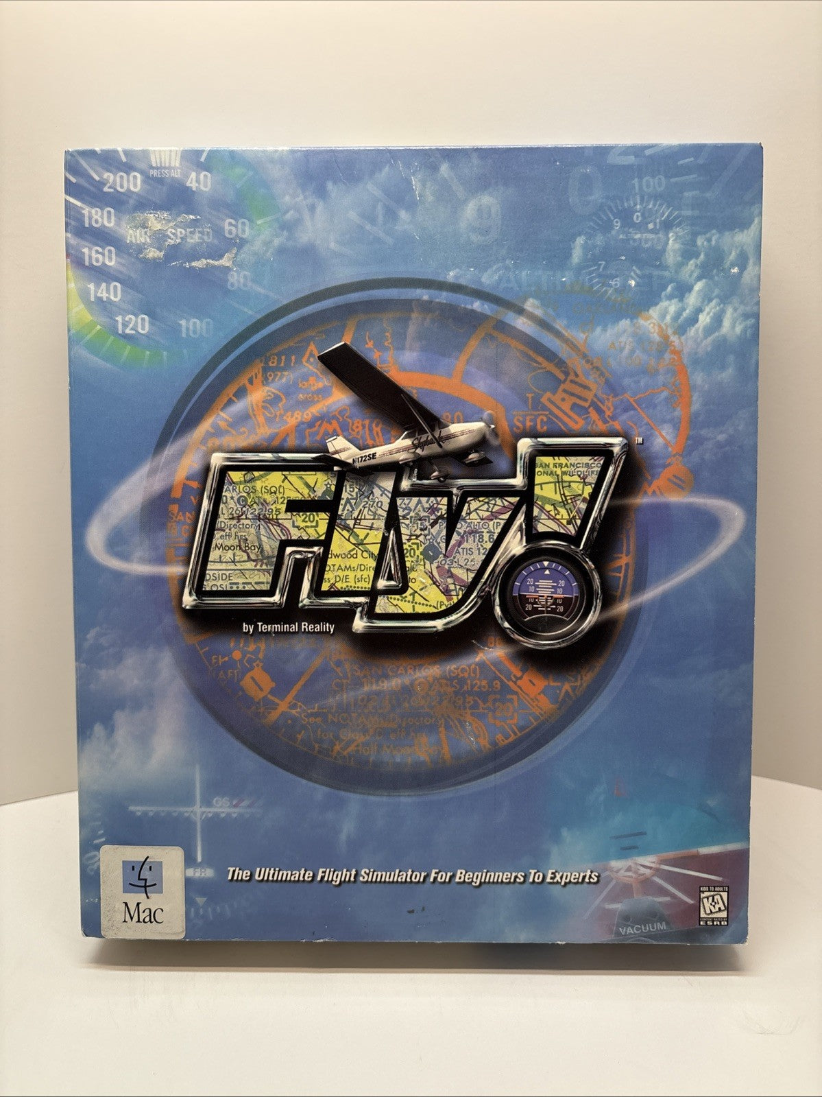 Fly! Flight Simulator Game by Terminal Reality - Macintosh Big Box