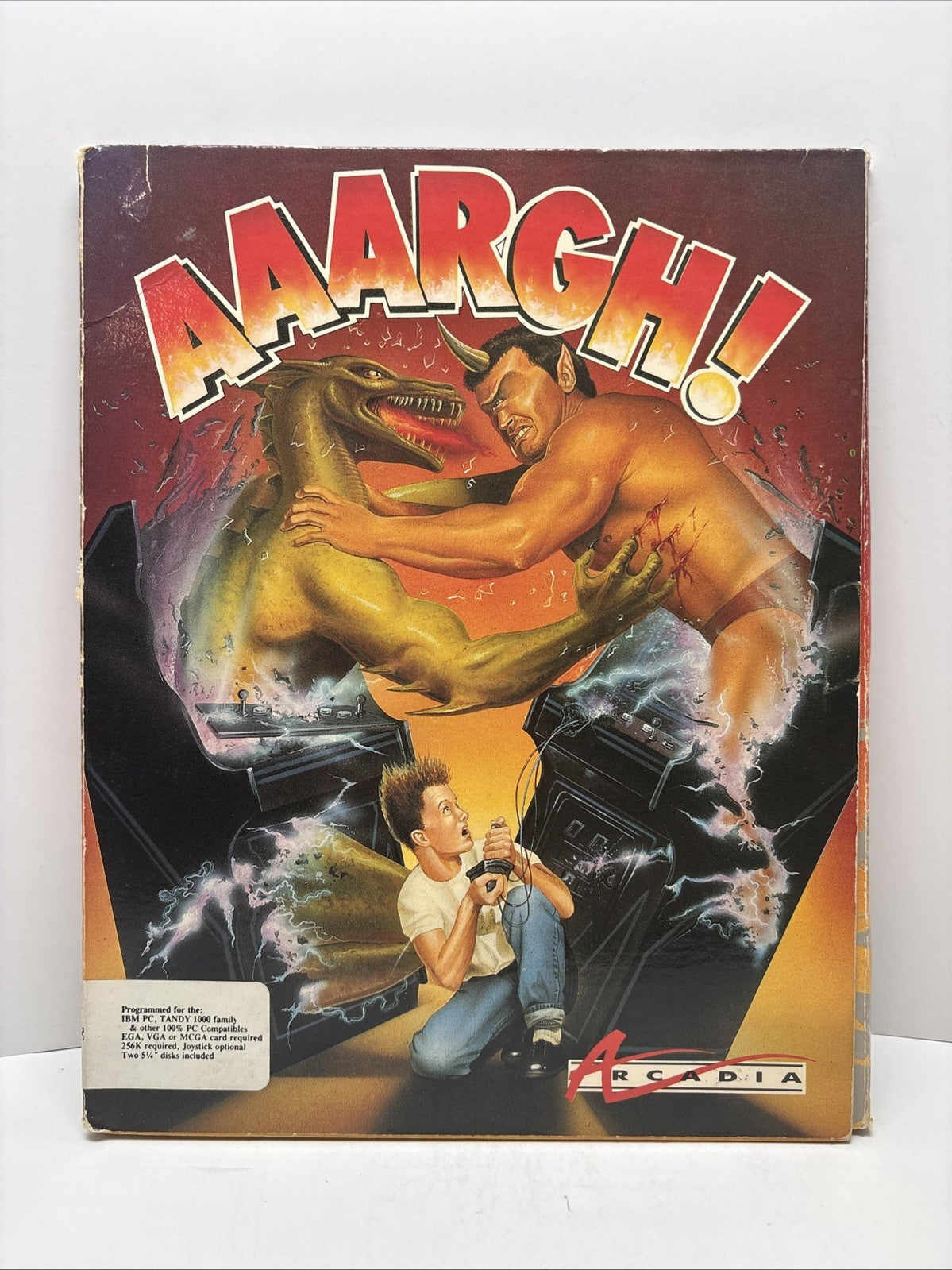 AAARGH! (1987) IBM PC 5.25” Disks - Arcadia