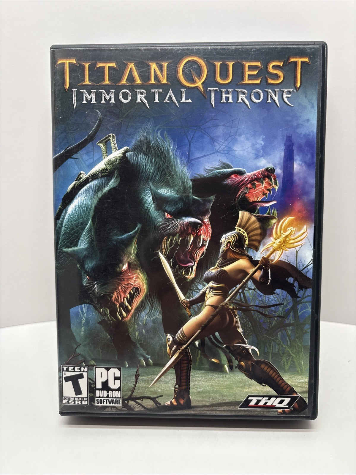 Titan Quest Immortal Throne (2007) PC DVD ROM Expansion Pack