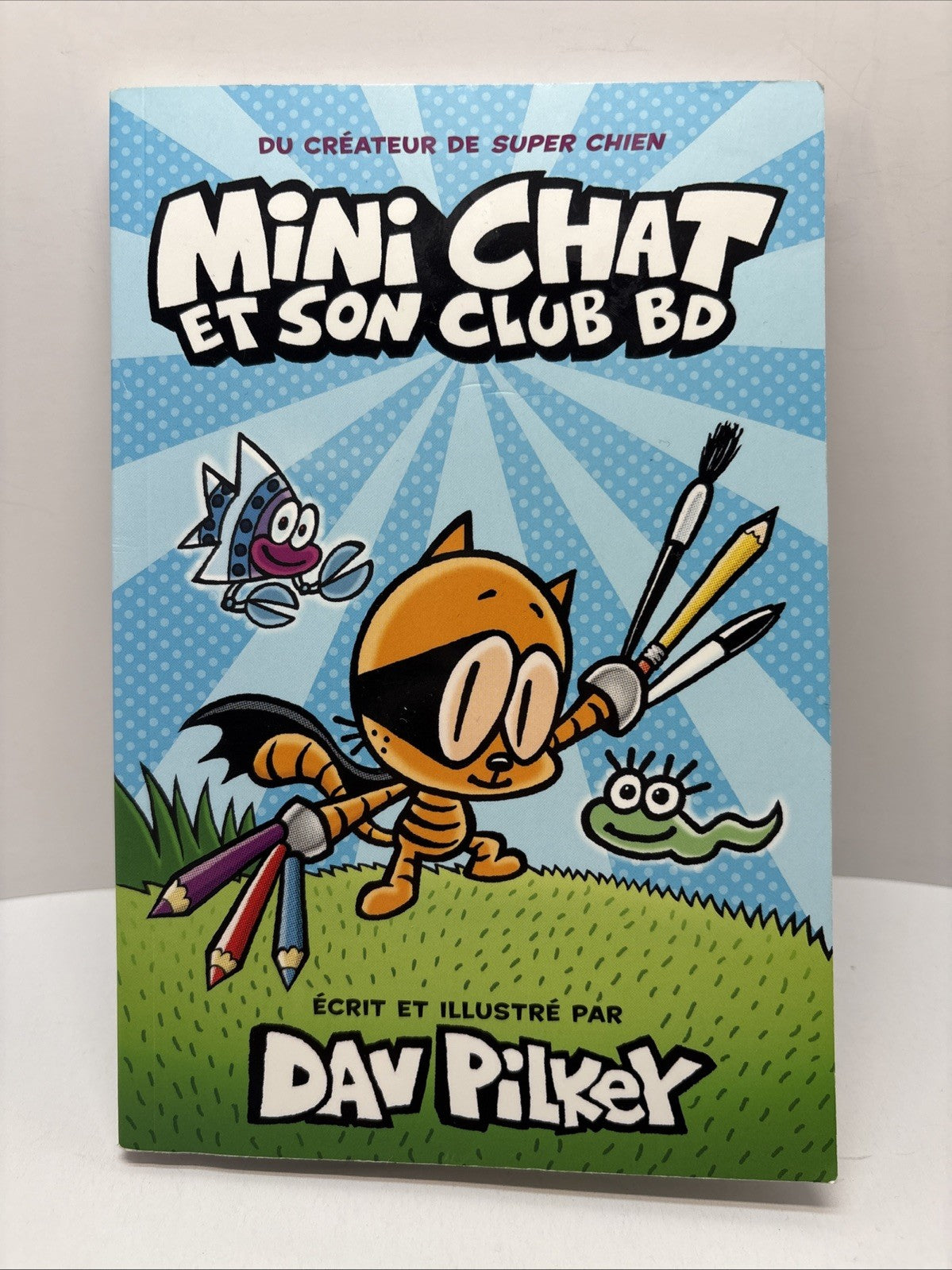 Mini Chat Et Son Club BD Par Dav Pilkey - Français