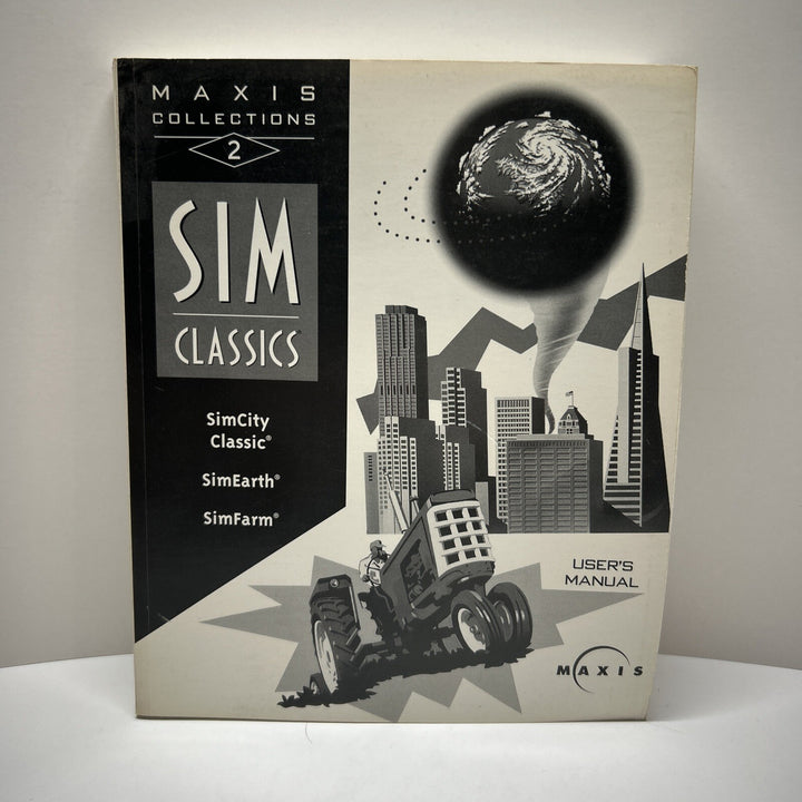 Sim City Classic PC DOS Version 1993 Manual Only
