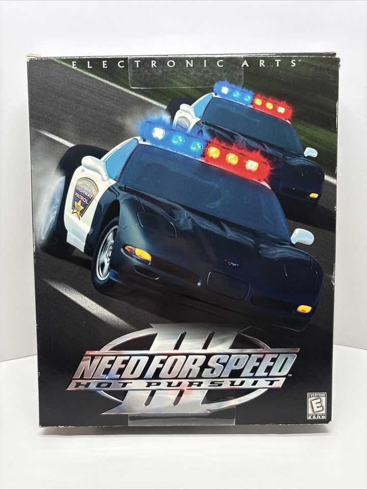 Need for Speed III: Hot Pursuit (PC, 1998) Big Box PC CIB