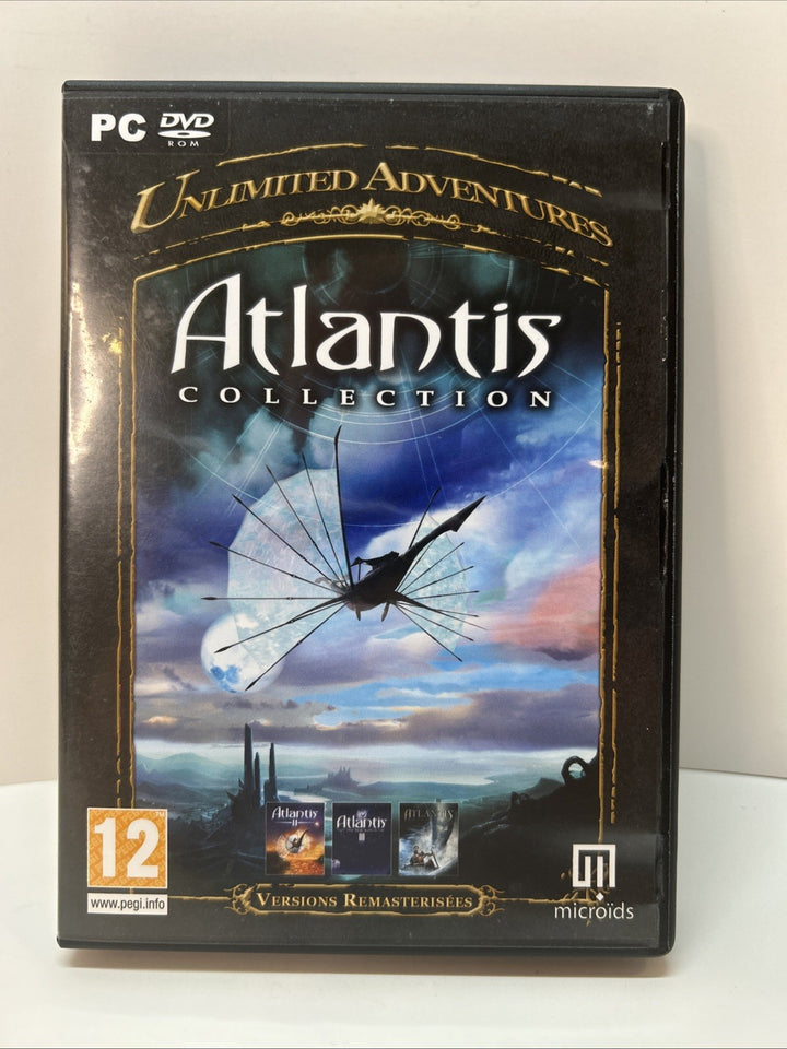 COFFRET 3 JEUX PC ATLANTIS COLLECTION ATLANTIS II III EVOLUTION  PC - French