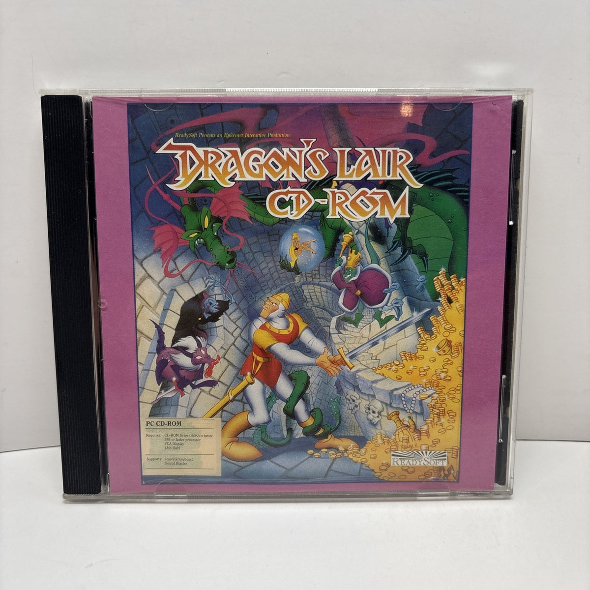 Dragon's Lair CD-ROM (1993) PC Game ReadySoft