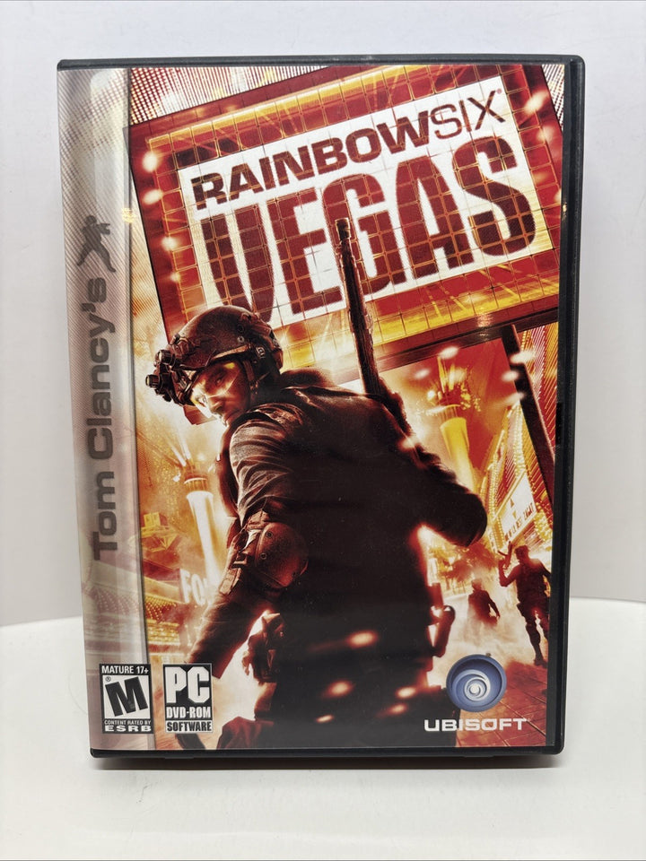 Tom Clancys Rainbow Six Vegas Game  DVD-ROM For PC Windows