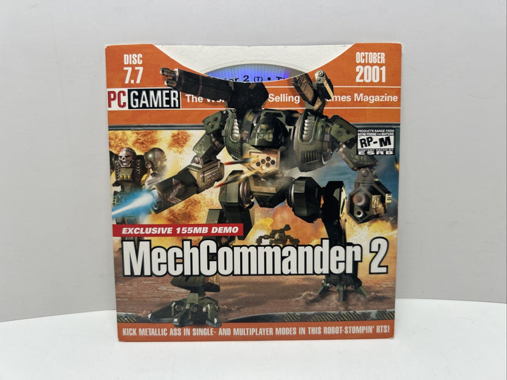 PC Gamer Demo Disc 7.7 October 2001 MechCommander 2