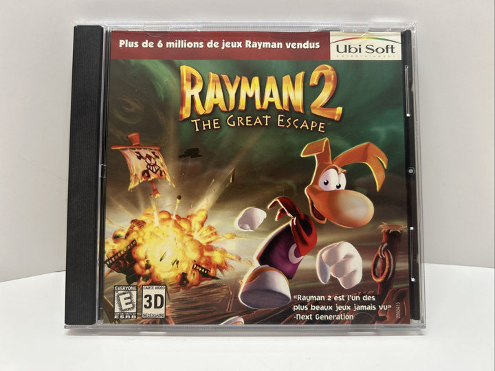 Rayman 2: The Great Escape (PC) PC French Game Ubisoft