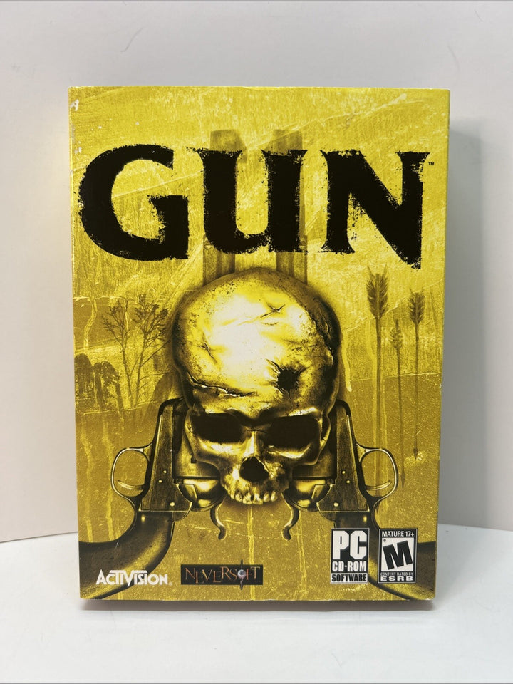 Gun (PC, 2005) WITH SLIPCOVER Activision Neversoft