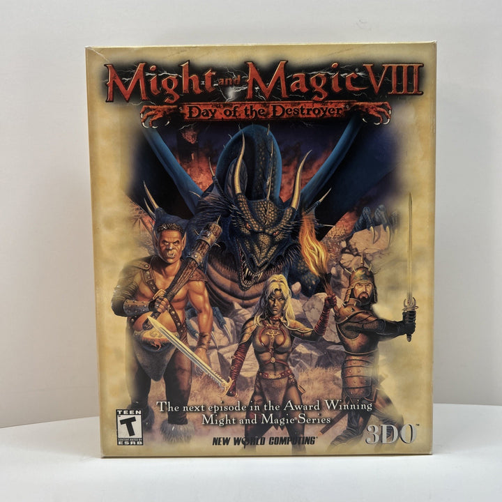 Might and Magic VIII: Day of the Destroyer (PC, 2000) Windows 95/98 Big Box Game