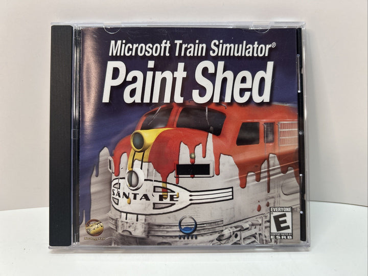 Paint Shed for Microsoft Train Simulator PC 5 Locomotives 14 Stock Car