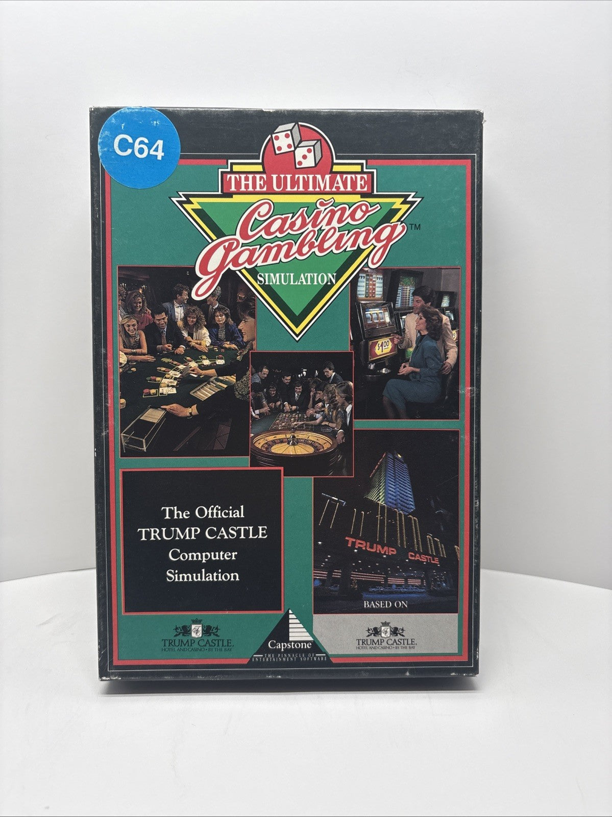The Ultimate Casino Gambling Simulation 1988 Trump Castle - C64 - Back Up Disks