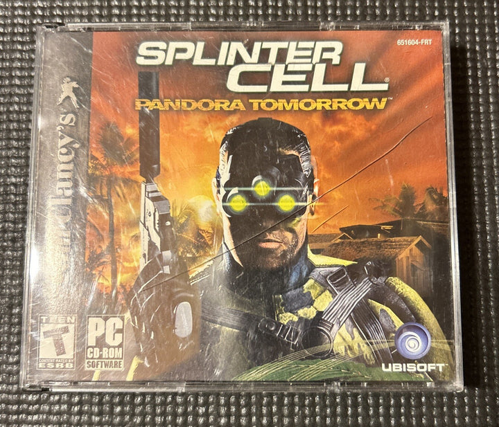Tom Clancy's Splinter Cell Pandora Tomorrow PC CD-ROM Software Tested