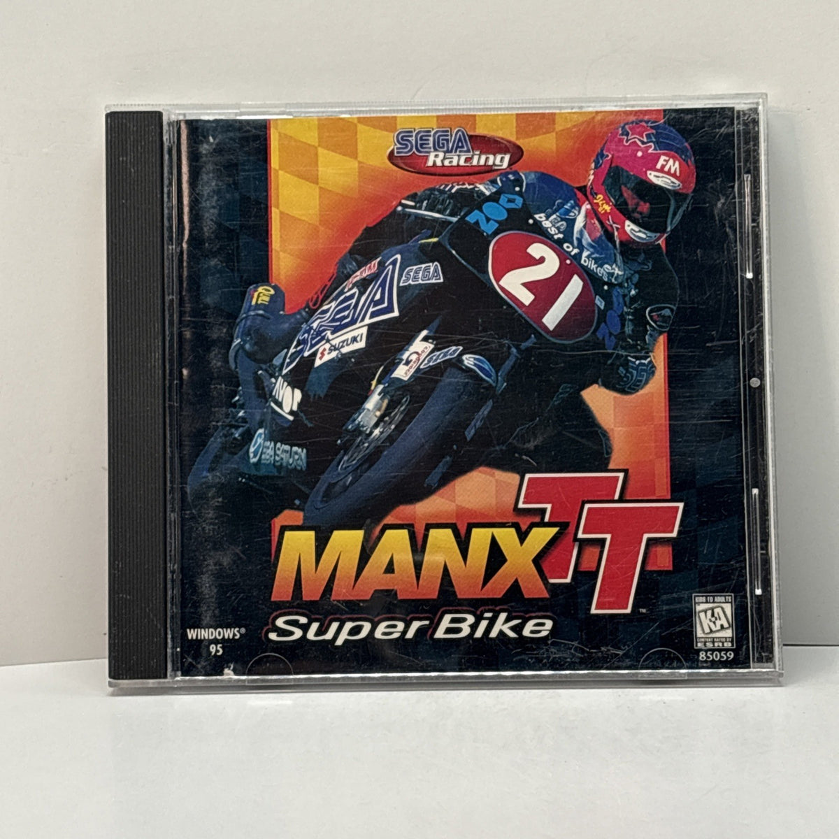 Manx TT SuperBike (PC, 1997) Complete Jewel Case SEGA RACING Windows 95 Game