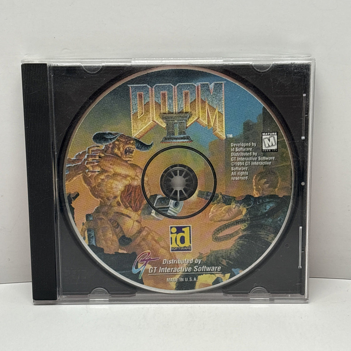Doom II (1994) CD-Rom GT Interactive Software ID