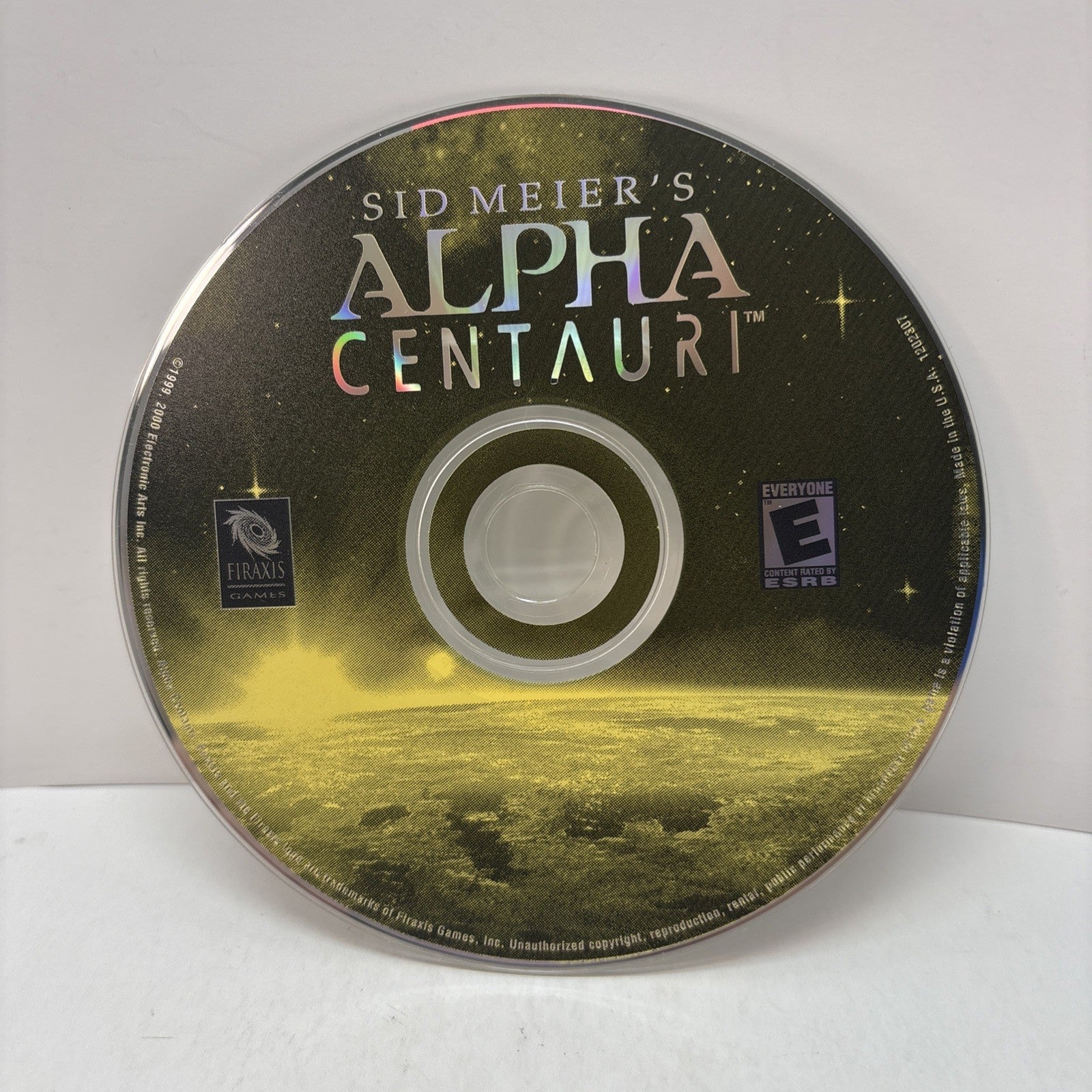 Sid Meier's Alpha Centauri (PC CD-ROM, 1999) Disc Only