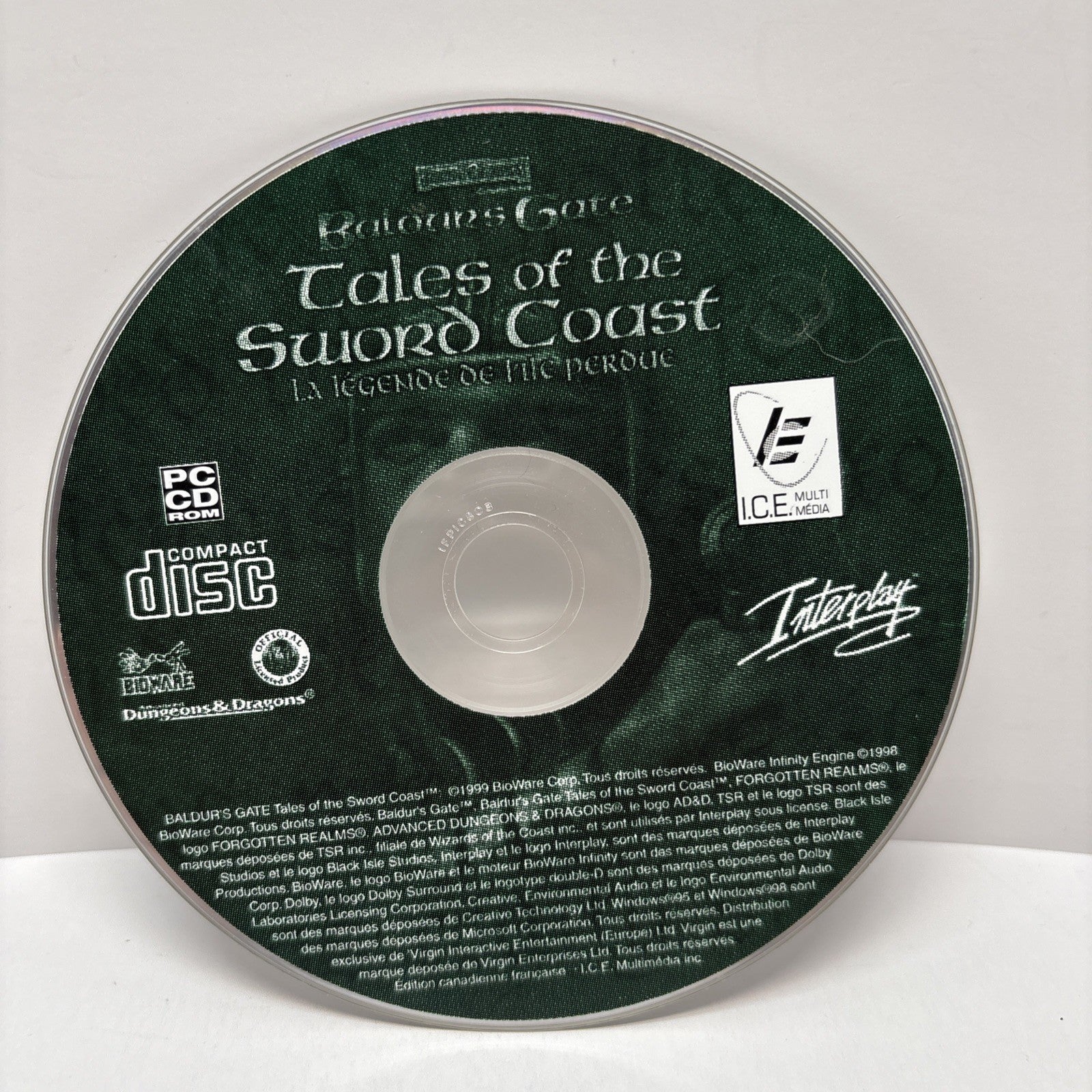 Baldur's Gate: Tales of the Sword Coast (1998) - French Français 🇫🇷