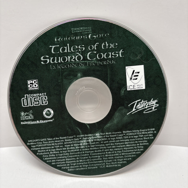 Baldur's Gate: Tales of the Sword Coast (1998) - French Français 🇫🇷