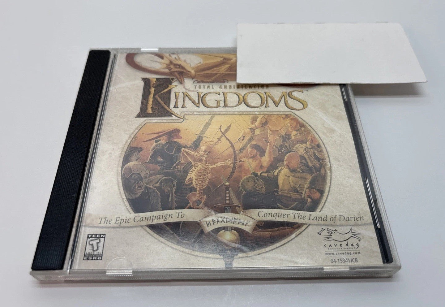 Total Annihilation: Kingdoms (1999) PC CD-ROM Cavedog