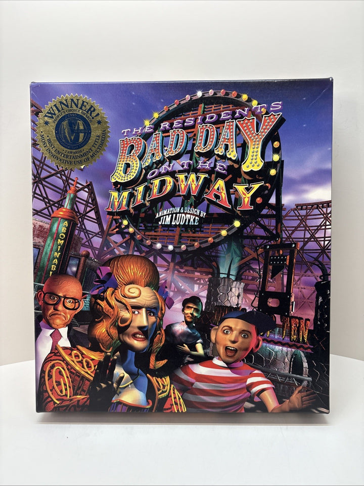 Bad Day on the Midway (1995) PC Big Box – Complete – Inscape – CD-ROM