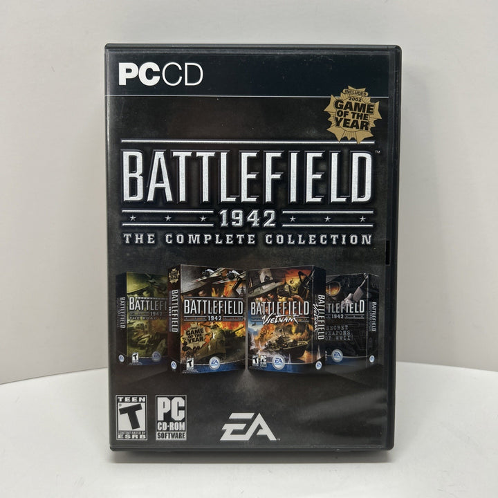Battlefield 1942 The Complete Collection (PC, 2005) 8 Game Disc Set Plus Manuals