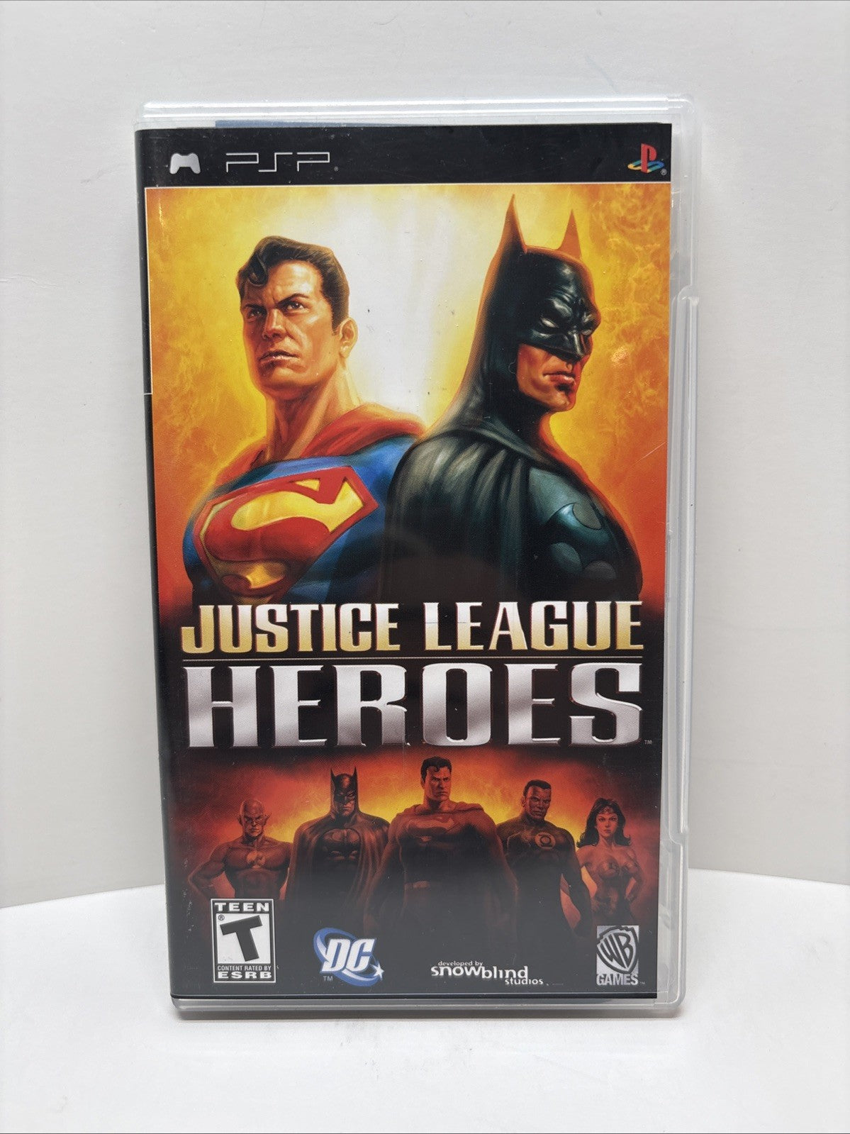 Sony PSP Justice League Heroes CIB Complete /w Manual