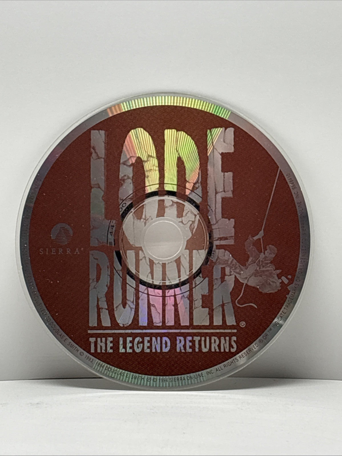 Lode Runner The Legend Returns (Windows PC CD-ROM 1996)  Sierra - Disc Only