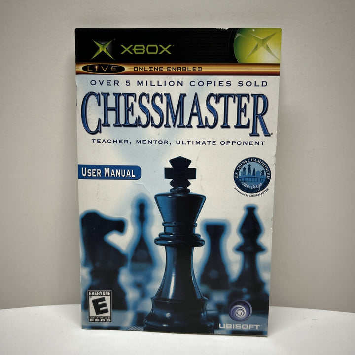 Chessmaster (Microsoft Xbox, 2004) Instruction Manual Only