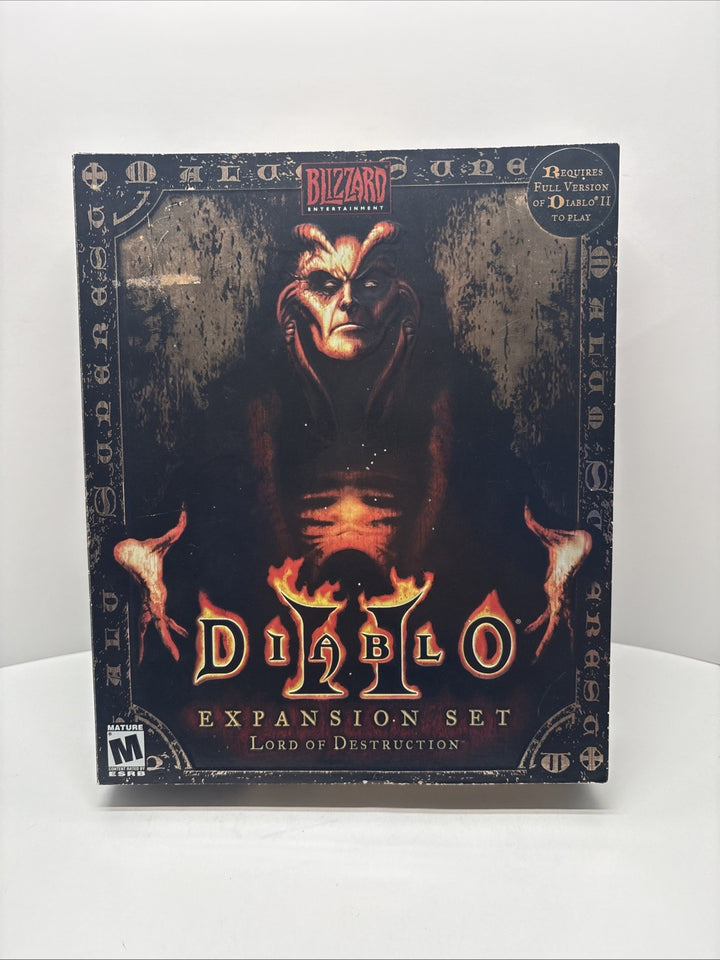 Diablo II Expansion Set: Lord of Destruction (Windows/Mac, 2001) Big Box