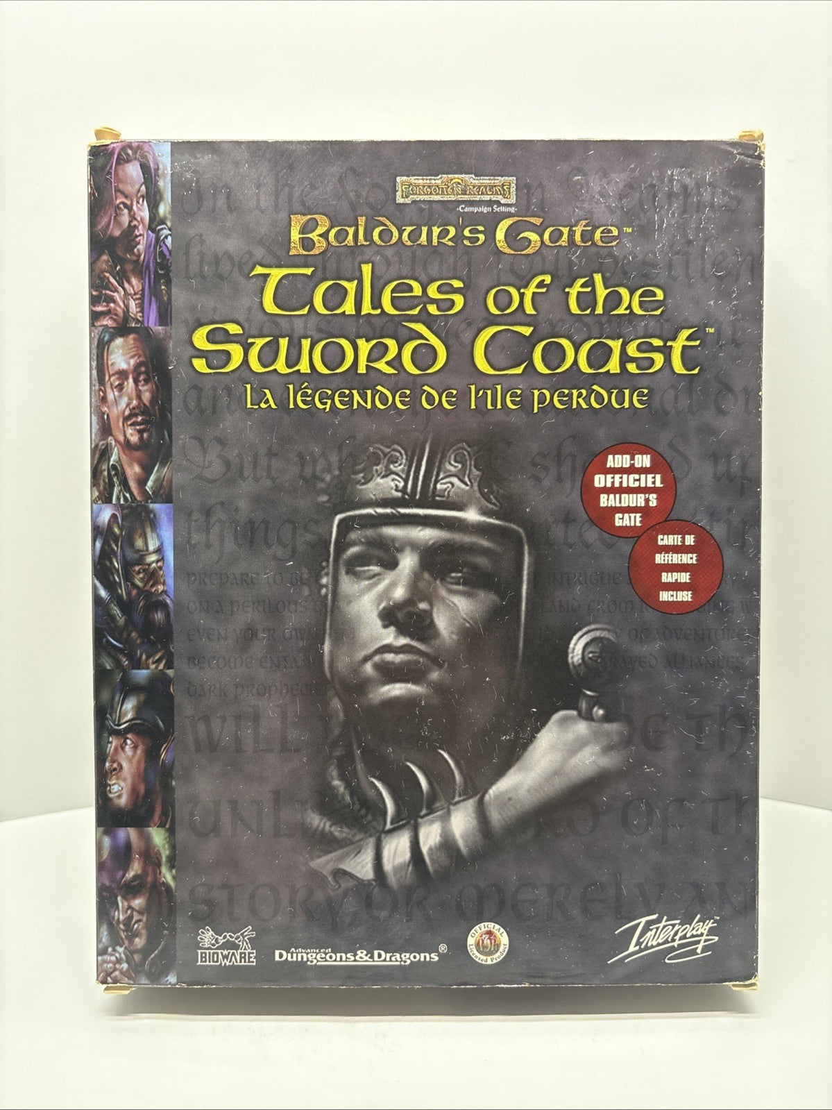 Baldur's Gate Tales of the Sword Coast Legends De L‘ile Perdue Big Box FRENCH PC