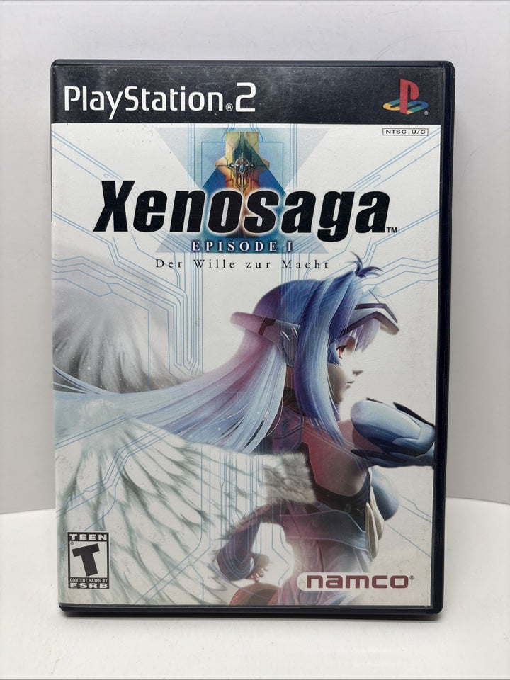 Xenosaga: Episode I (PlayStation 2 PS2) Complete W Reg - Tested - Authentic