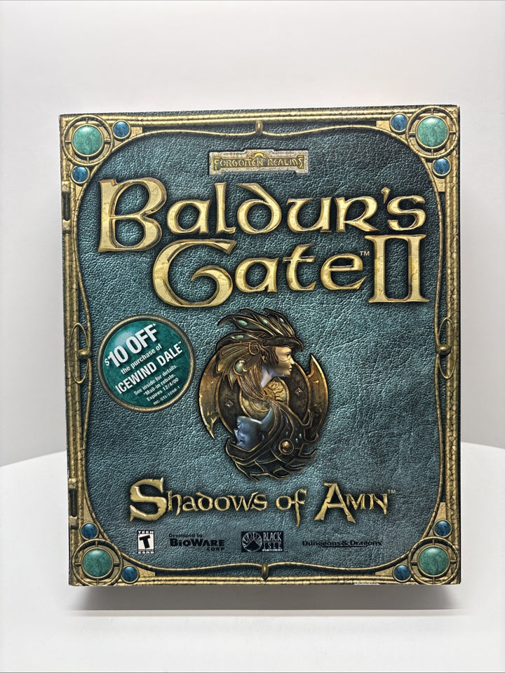 Baldur's Gate II: Shadows of Amn (2000) - PC CD-ROM BIG BOX