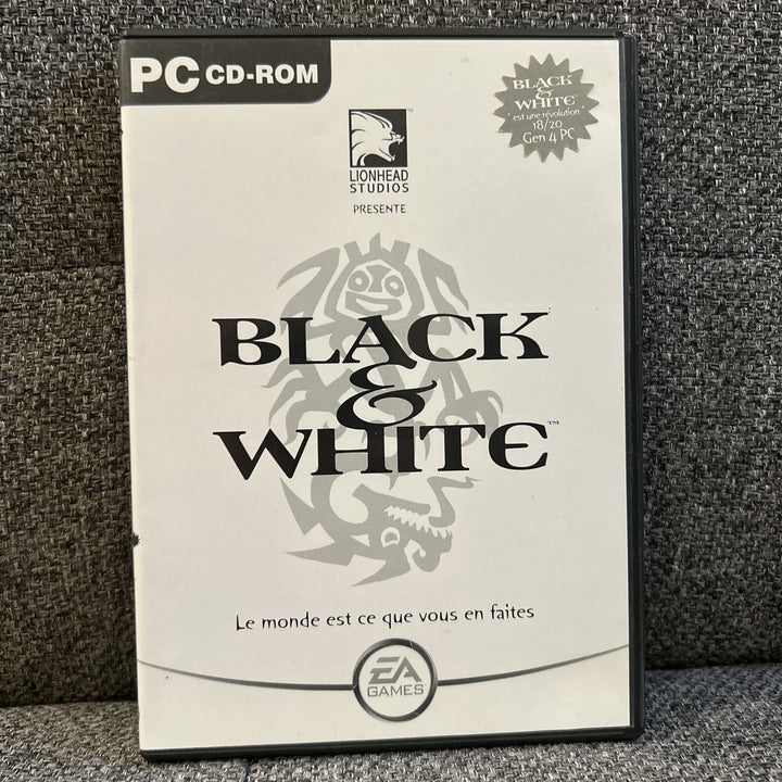 Black & White - FRENCH PC Game 2001  - PC - Used - Français