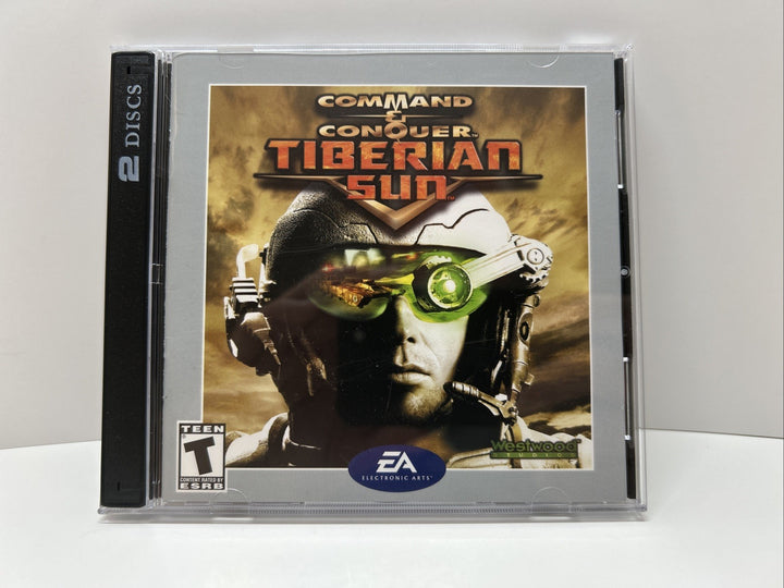 Command and Conquer Tiberian Sun PC CD-ROM Video Game 1999 Westwood Studios