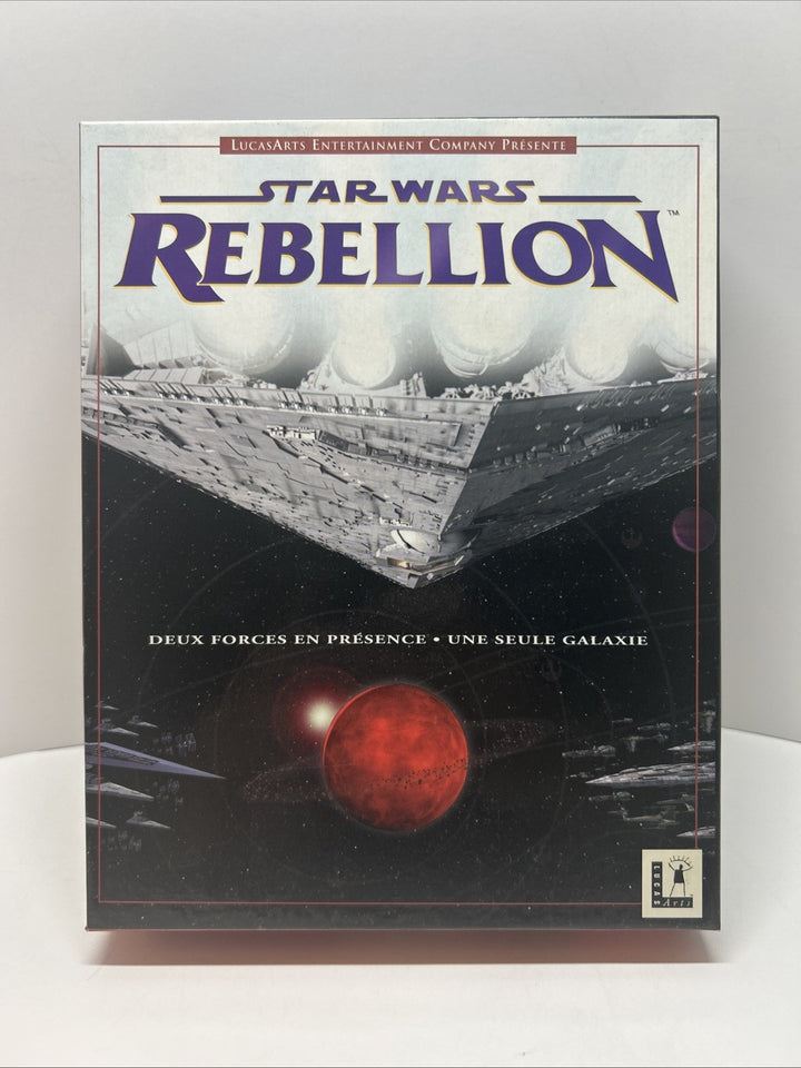 Star wars : Rebellion (1998) PC CD-ROM - Big Box - LucasArts - French Français