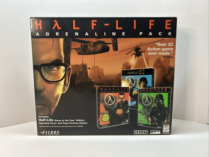Half-Life: Adrenaline Pack BIG BOX PC COLLECTION (PC, 1999)