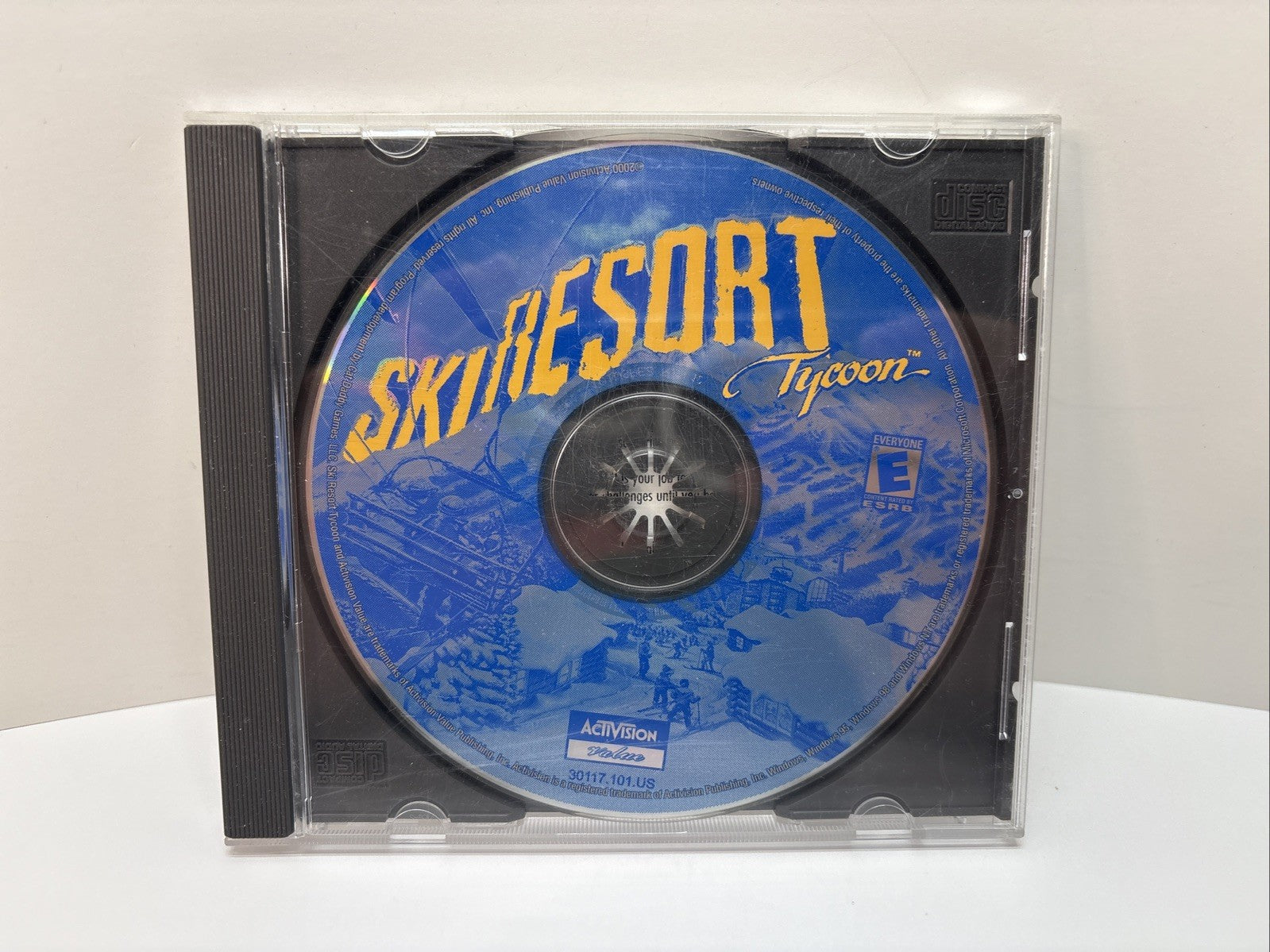 Ski Resort Tycoon PC Simulation Game Activision Windows 95/98 Rated E RPG